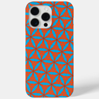 Whimsical geometrisch patroon iPhone 15 pro max hoesje