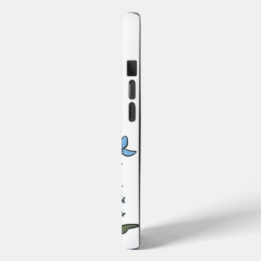 Whimsical gepersonaliseerde bloemen wilde bloem Case-Mate iPhone case (Achterkant / Links)