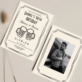 Whimsical getekend Funky Cheers Beers 30 jarig bes Kaart