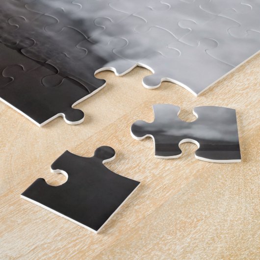 Whimsical Gezellige Pinguïn Sneeuwwitje Winter Legpuzzel (Zijkant)