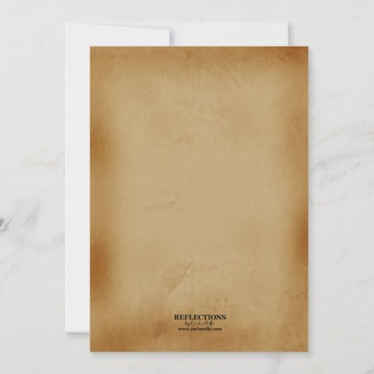 Whimsical Gezocht Poster Familie Reünie Uitnodigin Kaart (Achterkant)