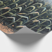 Whimsical Ghost Corn Field Decoupage Cadeaupapier (Hoek)