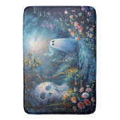 Whimsical Ghost Garden wandelpad Badmat (Voorkant Verticaal)
