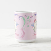 Whimsical Ghost Girl Fun Pastel Halloween Party Koffiemok (Center)