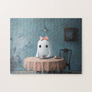 Whimsical Ghost Tea Party Legpuzzel