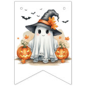Whimsical Ghosts - BOO - Vlaggetjes (Tweede vlag)