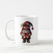 Whimsical Gift Giving Christmas Gnome Koffiemok (Links)