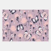 Whimsical Gift Wrap voor haar (set van 3) Inpakpapier Vel (Voorkant 3)