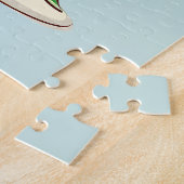 Whimsical Gingerbread House Kerstscene Legpuzzel (Zijkant)