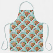 Whimsical Gingerbread House Kerstscene Schort (Voorkant)