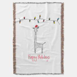 Whimsical-Giraffe Deken