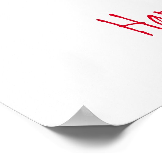 Whimsical-Giraffe Poster (Hoek)