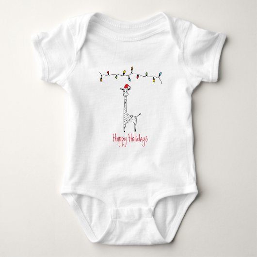 Whimsical-Giraffe Romper (Voorkant)