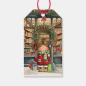 Whimsical Girl Humorous  Cadeaulabel (Voorkant)