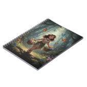 Whimsical Girl Notebook Notitieboek (Linkerzijde)