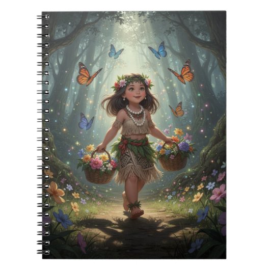 Whimsical Girl Notebook Notitieboek (Voorkant)