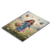 Whimsical Girl Notebook Notitieboek (Linkerzijde)