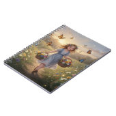 Whimsical Girl Notebook Notitieboek (Linkerzijde)