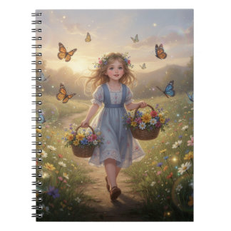 Whimsical Girl Notebook Notitieboek