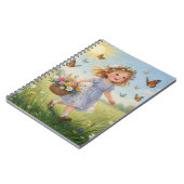 Whimsical Girl Notebook Notitieboek (Linkerzijde)