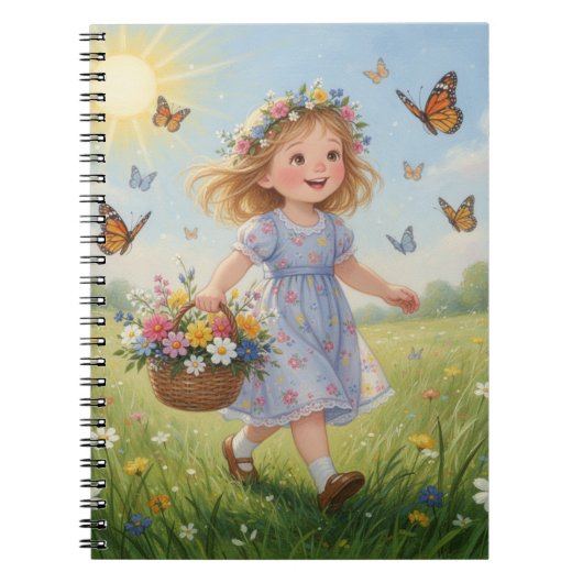 Whimsical Girl Notebook Notitieboek (Voorkant)