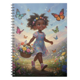 Whimsical Girl Notebook Notitieboek