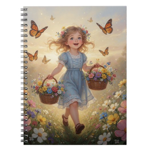 Whimsical Girl Notitieboek (Voorkant)