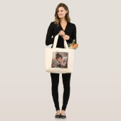 Whimsical Girl Painter Tote Bag (Voorkant (model))