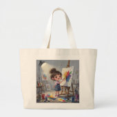 Whimsical Girl Tote Bag (Voorkant)