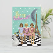 Whimsical  Girls Bridesmaid  (Staand voorkant)