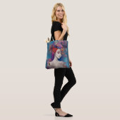 Whimsical Girls Face Nymph Fairy Witch Magical Tot Tote Bag (Op model)