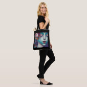 Whimsical Girls Face Nymph Fairy Witch Magical Tot Tote Bag (Op model)