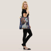 Whimsical Girls Face Nymph Fairy Witch Magical Tote Bag (Op model)
