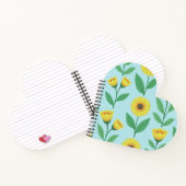 Whimsical Glee Bloem Notitieboek (Binnen)
