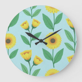 Whimsical Glee Bloom Grote Klok