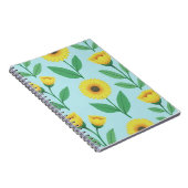 Whimsical Glee Bloom  Notitieboek (Rechterzijde)