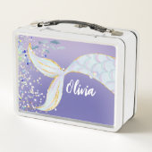 Whimsical Glitter Zeemeermin Beachy Onder het Zee (Achterkant)