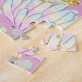 Whimsical Glitter Zeemeermin Beachy Onder het Zee Legpuzzel (Zijkant)