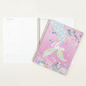 Whimsical Glitter Zeemeermin Beachy Onder het Zee Planner (Display)