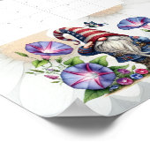 Whimsical Gnome Calendar  Poster (Hoek)