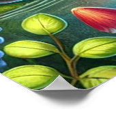 Whimsical Gnome Gevist door A Magical Forest Poster (Hoek)