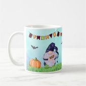 Whimsical Gnome Halloween Koffiemok (Links)