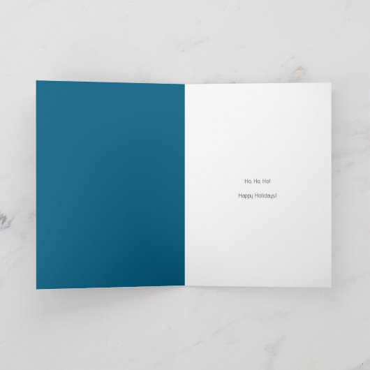 Whimsical Gnome Kerstvakantie Kaart (Binnen)