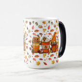 Whimsical Gnome Pumkin Latte mok (Voorkant rechts)