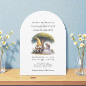 Whimsical Gnomes Fun Wedding Invitation Kaart