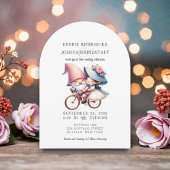 Whimsical Gnomes Fun Wedding Invitation Kaart