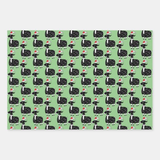 Whimsical-Goats Inpakpapier Vel (Voorkant)