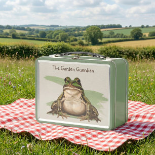 Whimsical Goblincore Kikker Retro Natuurliefhebb