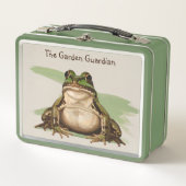 Whimsical Goblincore Kikker | Retro Natuurliefhebb (Voorkant)