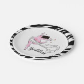 "Whimsical Goddess" Borden van papier Papieren Bordje (Gekanteld)